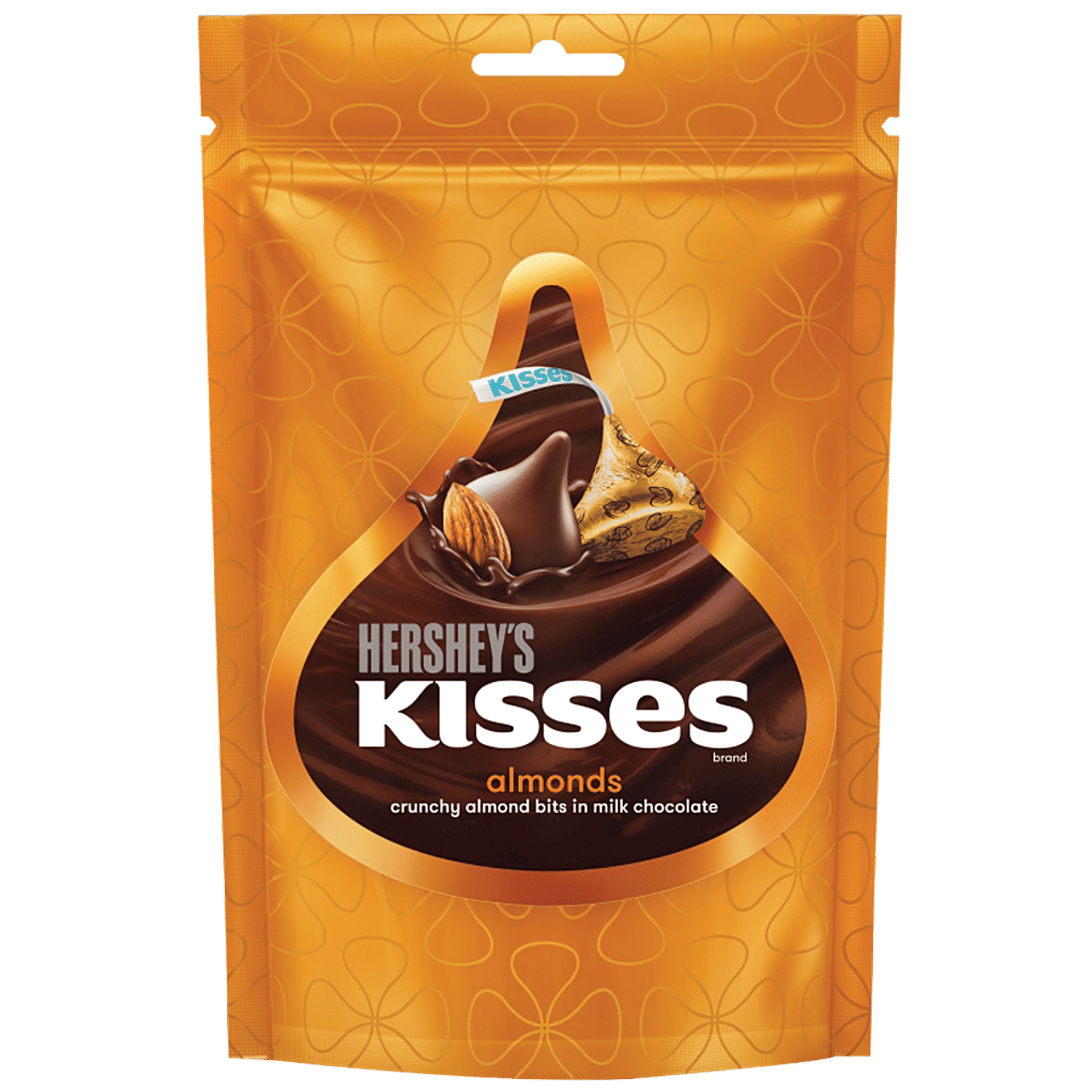 Hershey's Kisses Crunchy Almond Bits in Milk Chocolate Truffles (33.6 g)