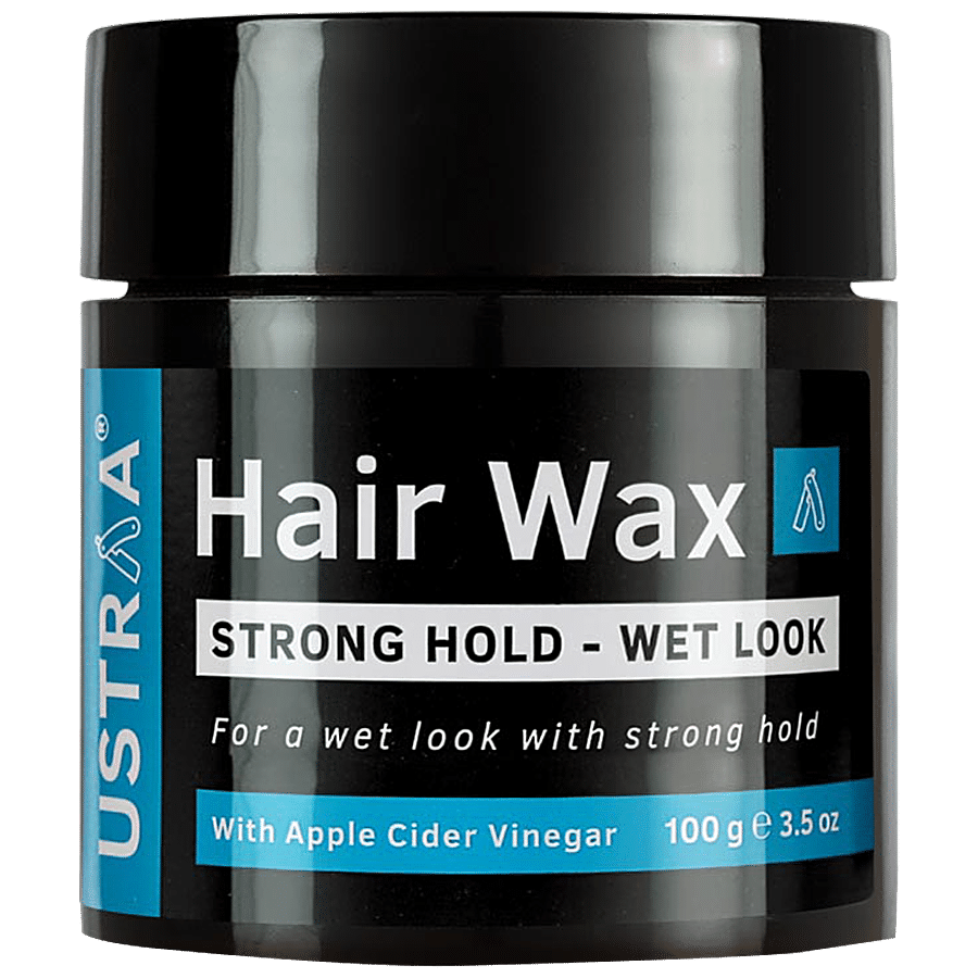 Buy Ustraa Hair Wax For Men - Wet Look & Strong Hold, With Apple Cider  Vinegar Online at Best Price of Rs 399 - bigbasket