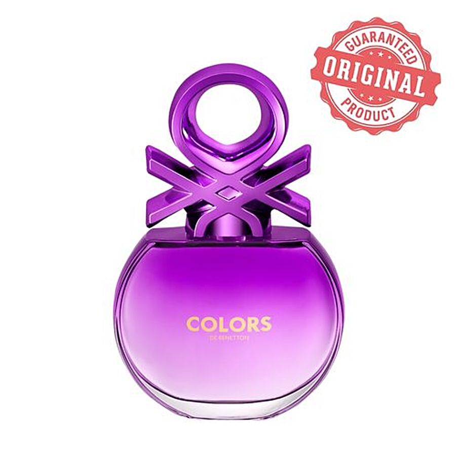 United Colors Of Benetton  Colors Purple For Her Eau De Toilette, 50 ml  