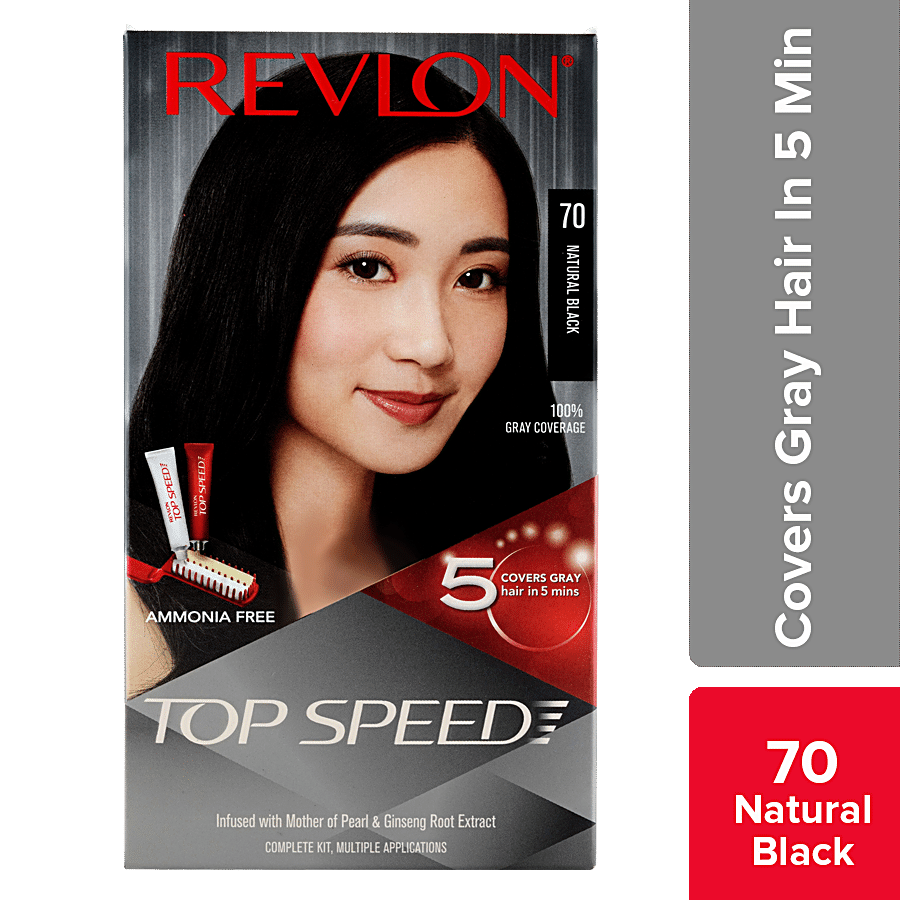 Buy Revlon Top Speed Hair Color Woman - No Ammonia, Multiple Applications  Online at Best Price of Rs  - bigbasket
