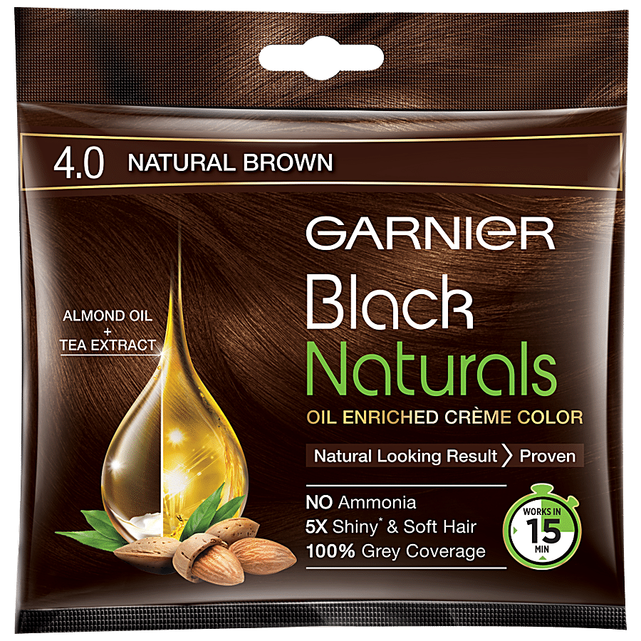 Buy Garnier Hair Colour - Black Naturals Online at Best Price of Rs 42 -  bigbasket
