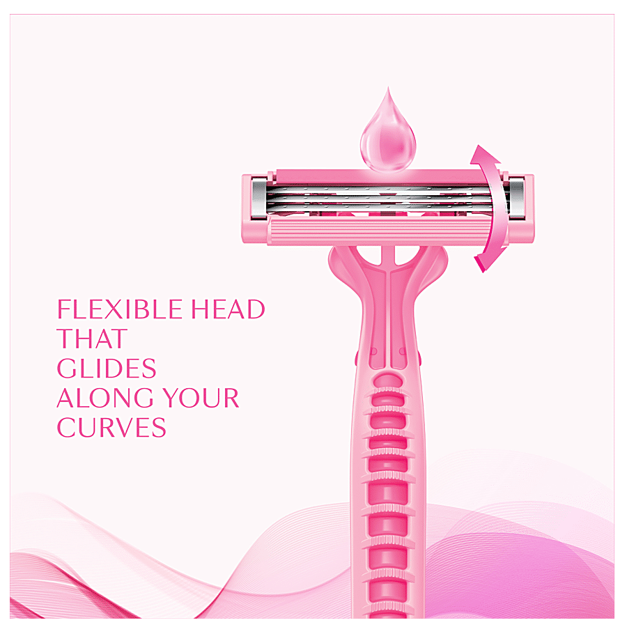 Buy Gillette Venus Simply Venus 3 Blade Hair Removal Razor - For Women  Online at Best Price of Rs  - bigbasket