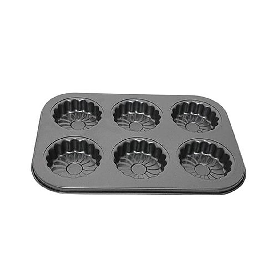 Buy Silcone Silicone Muffin/Cupcake Moulds Tray - Blue/Grey Assorted Online  at Best Price of Rs 199 - bigbasket