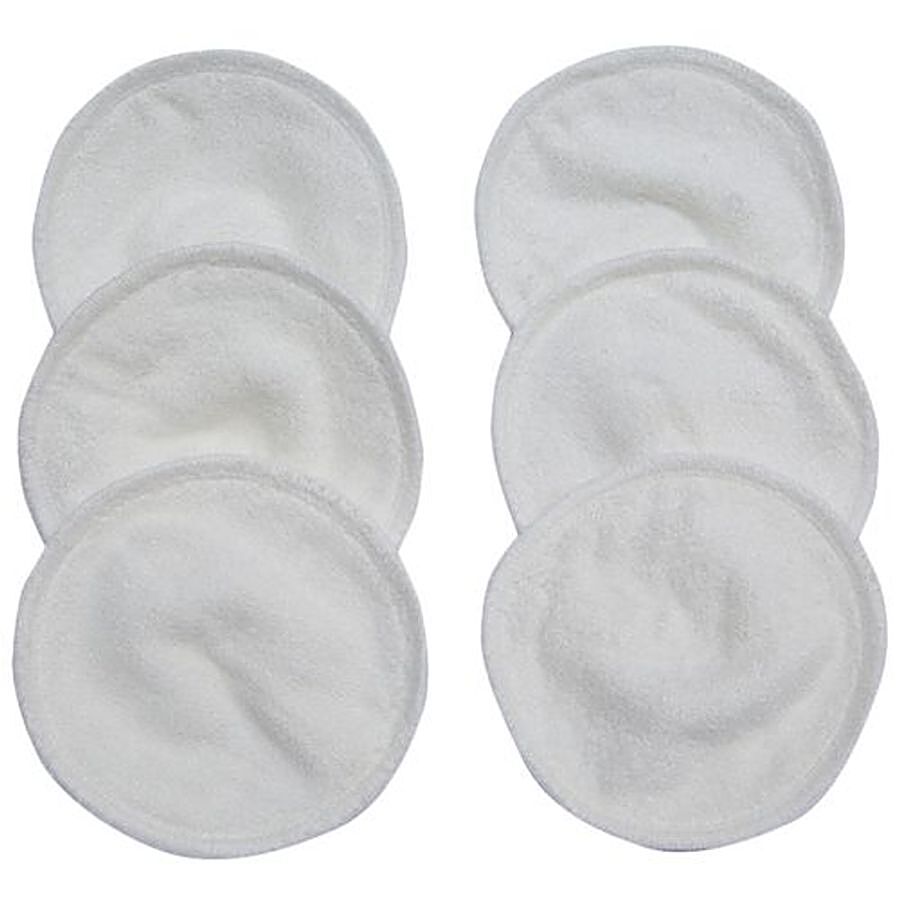 Buy Mee Mee Washable Cotton Maternity Breast Pads - White Online at Best  Price of Rs 422.06 - bigbasket