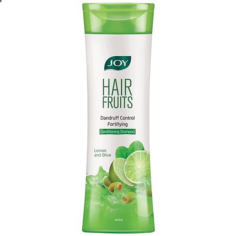 Buy Joy Hair Fruits Dandruff Control Fortifying Conditioning Shampoo - Lemon  & Olive Online at Best Price of Rs 160 - bigbasket