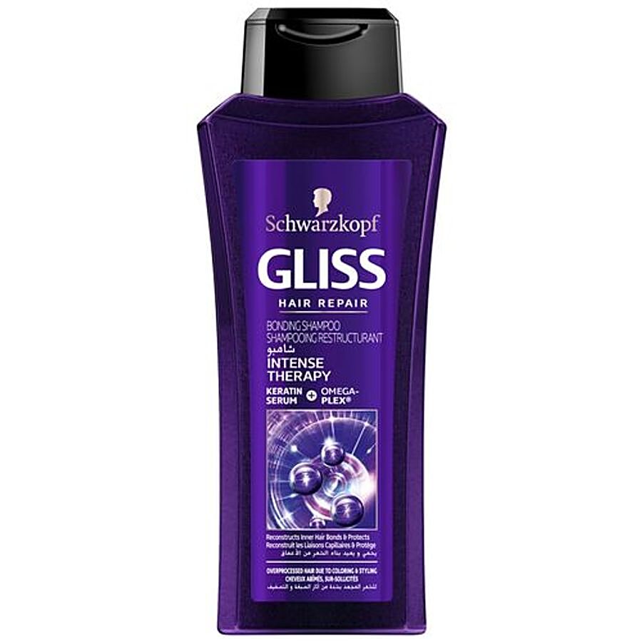 Buy Schwarzkopf Gliss Hair Repair Bonding Shampoo - Keratin Serum +  Omega-Plex, Intense Therapy Online at Best Price of Rs 399 - bigbasket