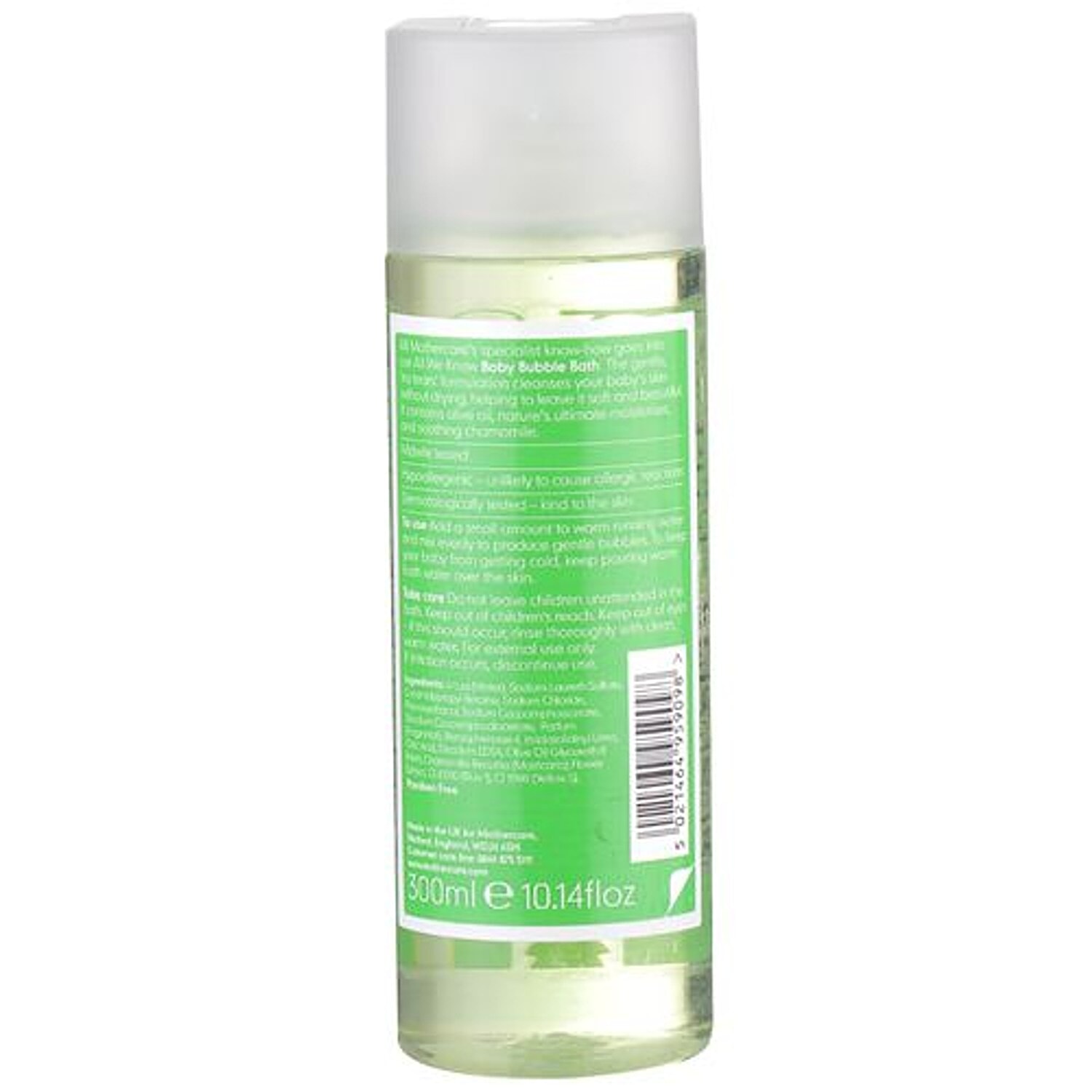 mothercare bubble bath
