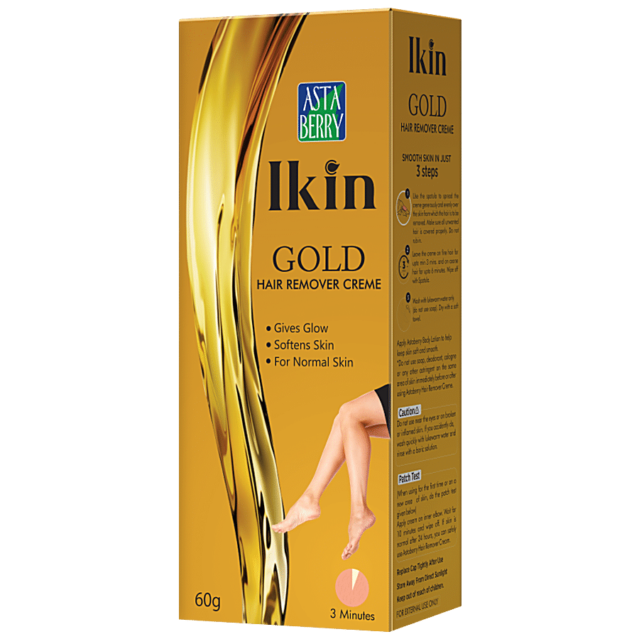 Buy Astaberry Ikin Gold Hair Remover Crème Online at Best Price of Rs 75 -  bigbasket