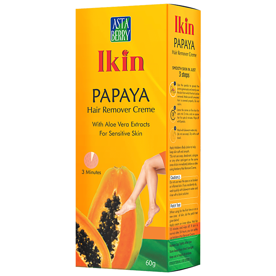 Buy Astaberry Ikin Papaya Hair Remover Crème Online at Best Price of Rs 75  - bigbasket