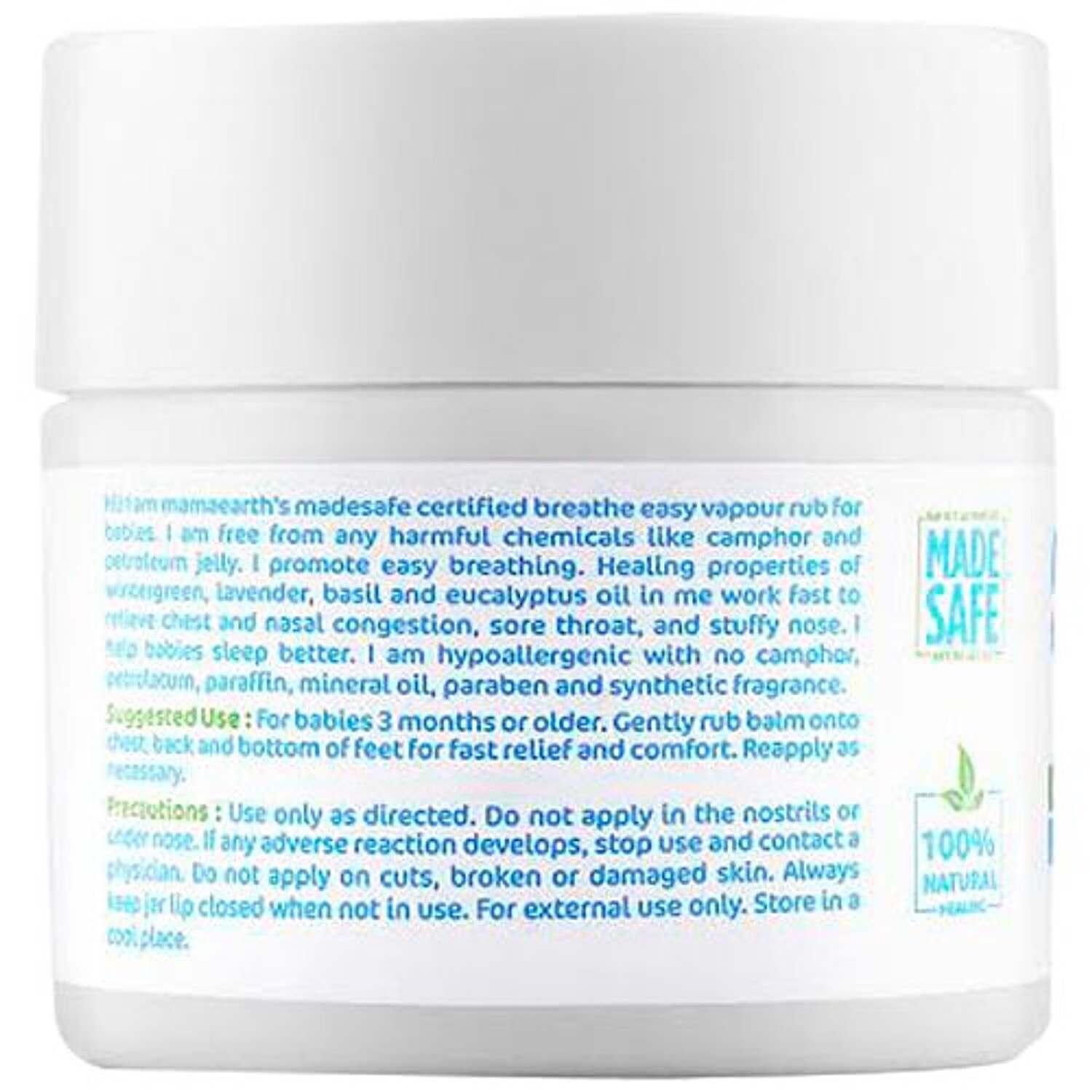 mamaearth baby vapour rub