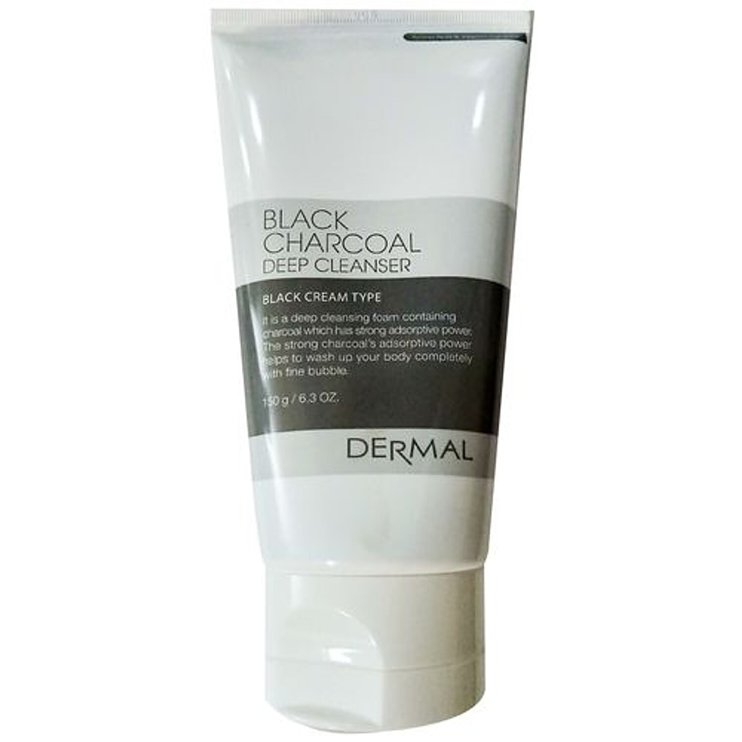 dermal black charcoal deep cleanser