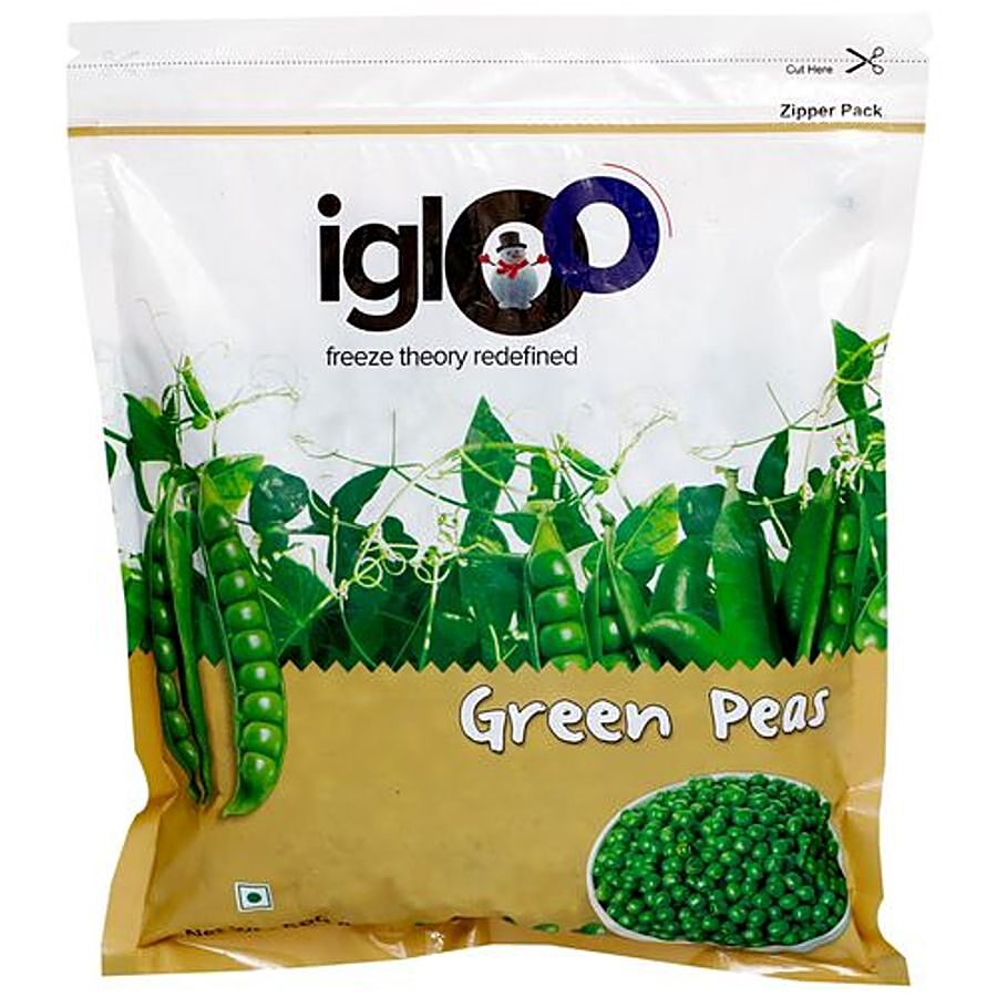 IGLOO Frozen Green Peas, 500 g Pouch 