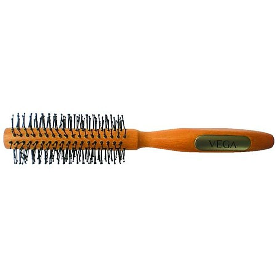 Buy Vega H1-RB Wooden Round Hair Brush - Colour May Vary Online at Best  Price of Rs 325 - bigbasket