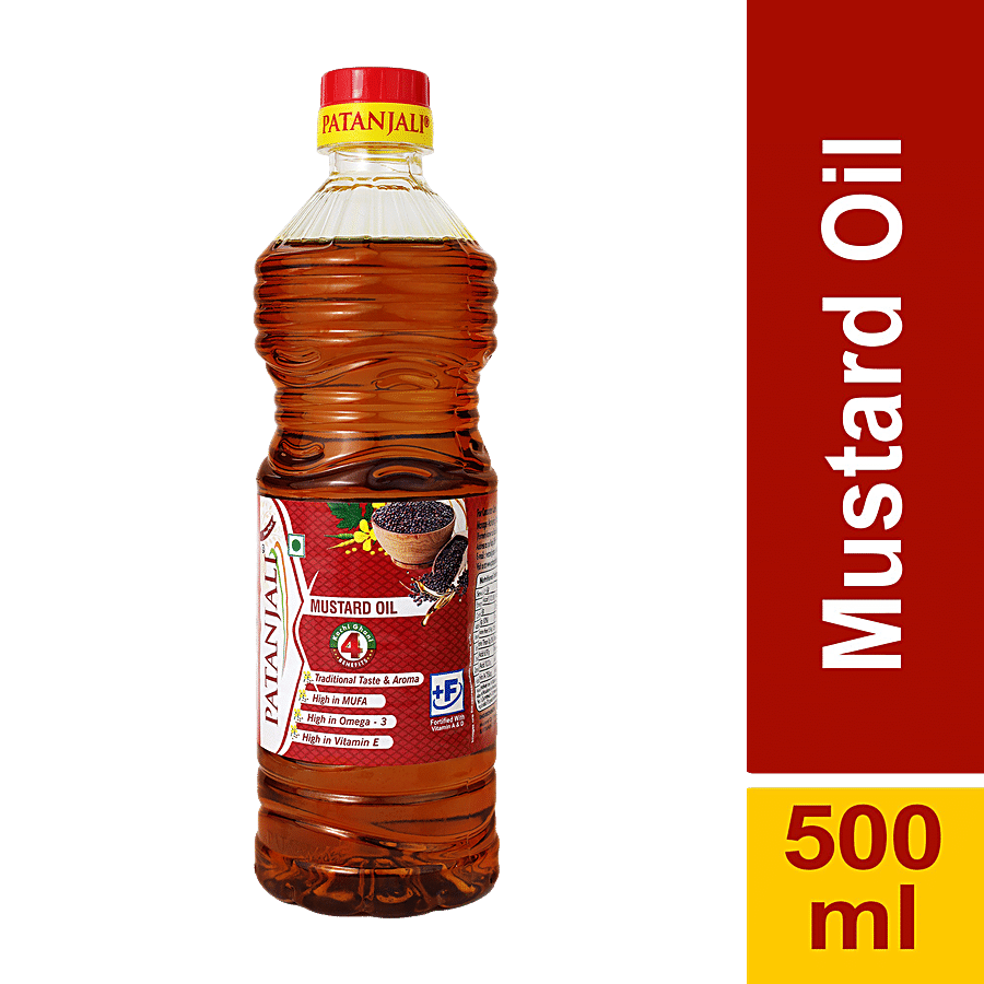 Buy Patanjali Fortified Mustard Oil Online at Best Price of Rs