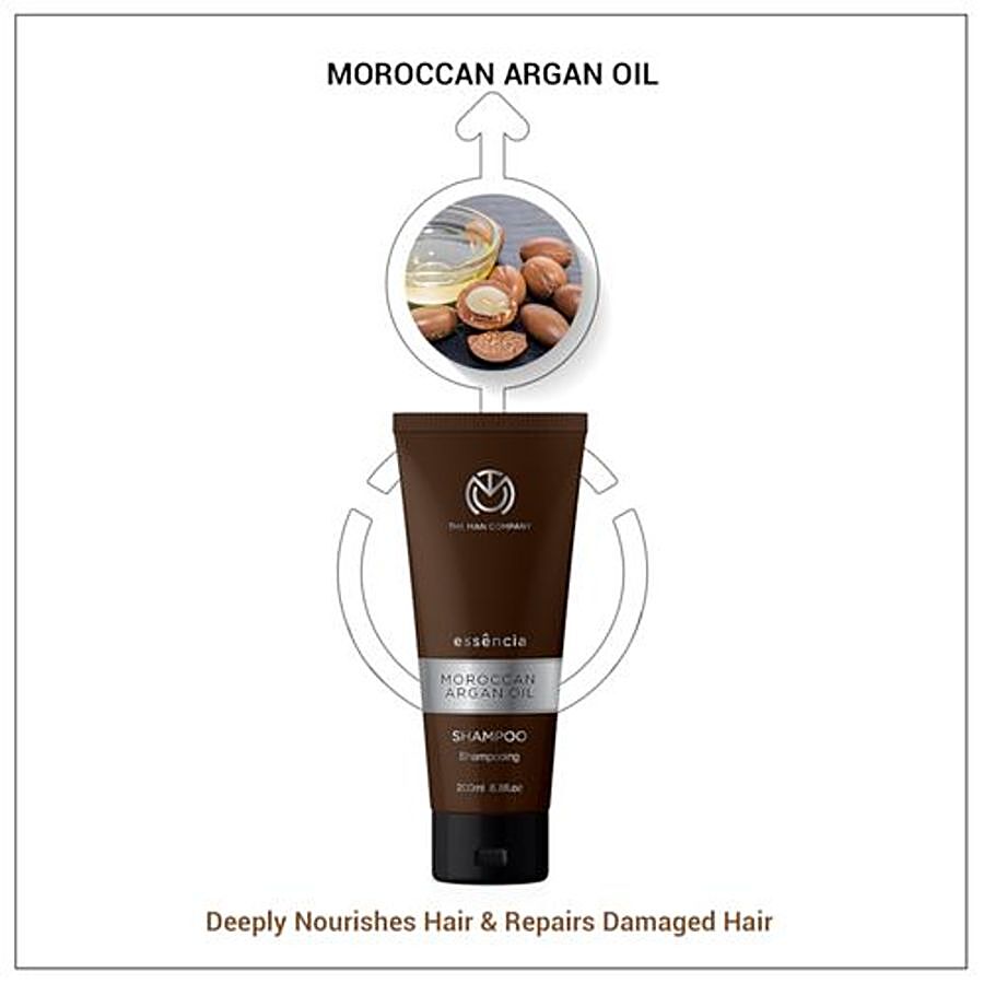 Buy The Man Company Damage Repair Shampoo - Moroccan Argan Oil Online at  Best Price of Rs 499 - bigbasket