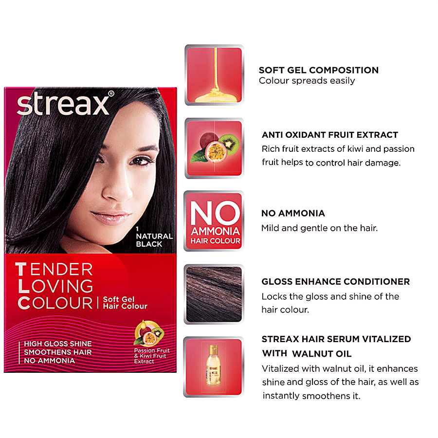 Buy Streax TLC Soft Gel Hair Colour Online at Best Price of Rs 359 -  bigbasket
