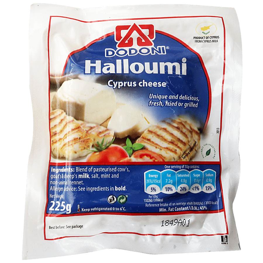 Buy Dodoni Halloumi Cyprus Cheese Online at Best Price of Rs 765 - bigbasket