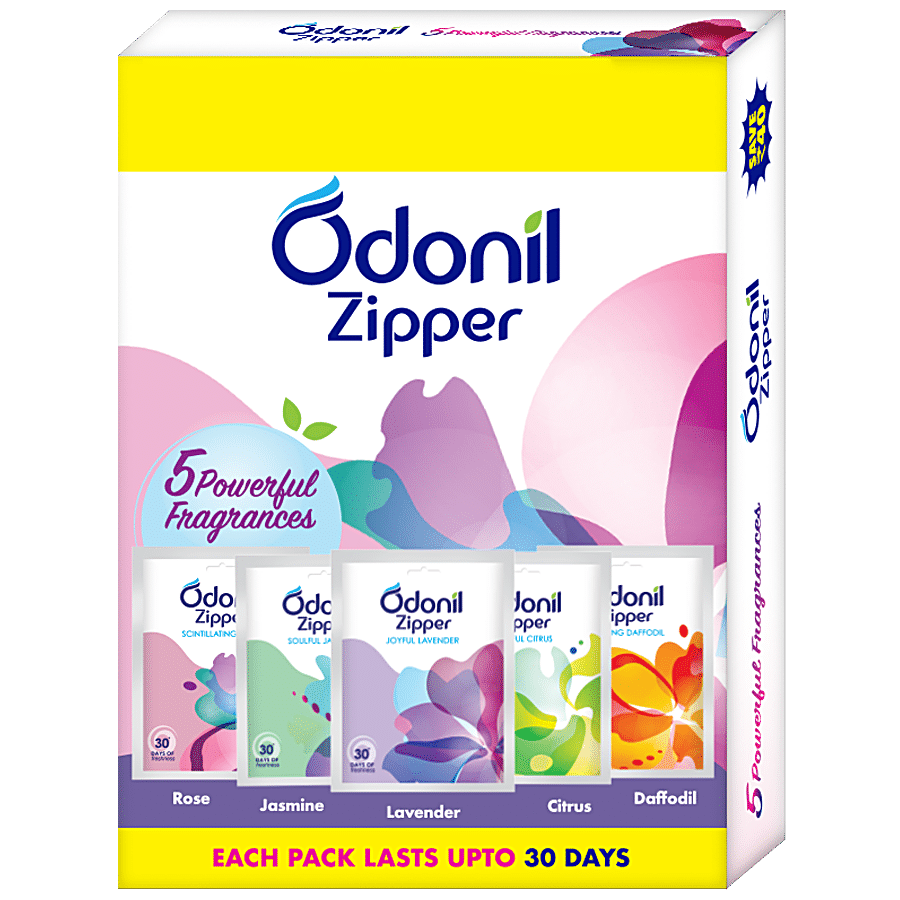 Buy Odonil Zipper Air Freshener - Mix Online at Best Price of Rs 212 -  bigbasket