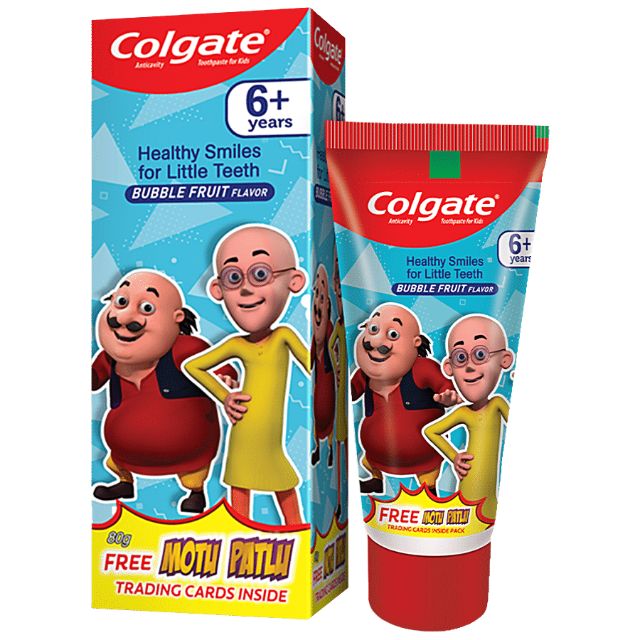 Buy Colgate Kids Anticavity Motu Patlu Toothpaste - 6+ years ...