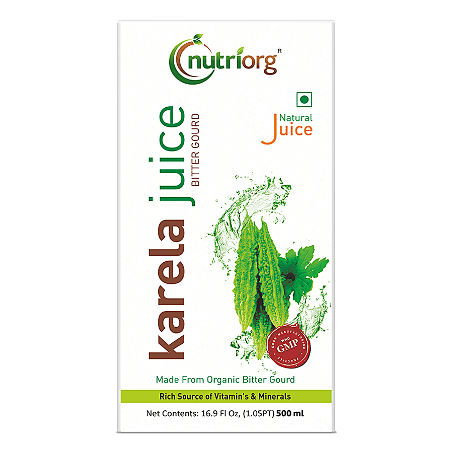 Buy Nutriorg Karela Juice Online at Best Price of Rs picture image