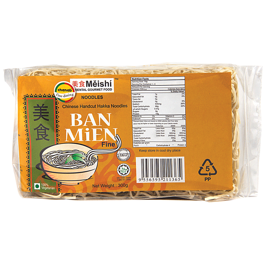 Buy Meishi Ban Mien Handcut Hakka Fine-Size Noodles Online at Best Price of  Rs 225 bigbasket