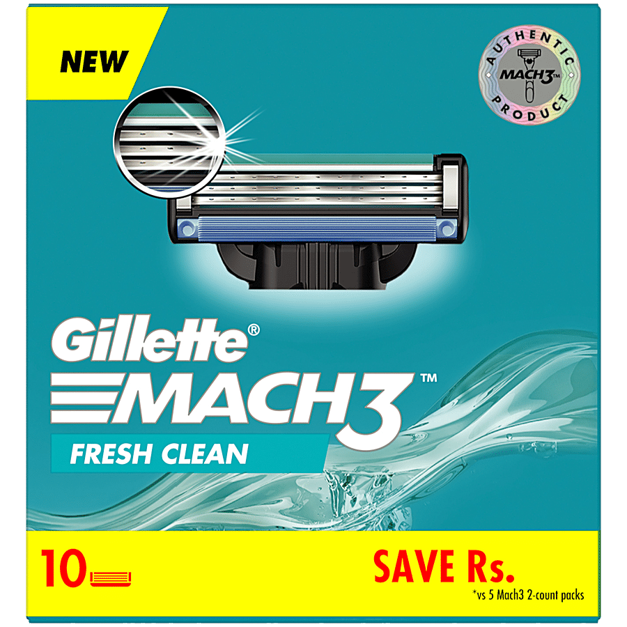Gillette Mach3 Razor Blades Men, Pack of 12 Razor Blade Refills, Stronger  Than Steel Blades, Enhanced Lubrastrip, XXL, Packaging May Vary