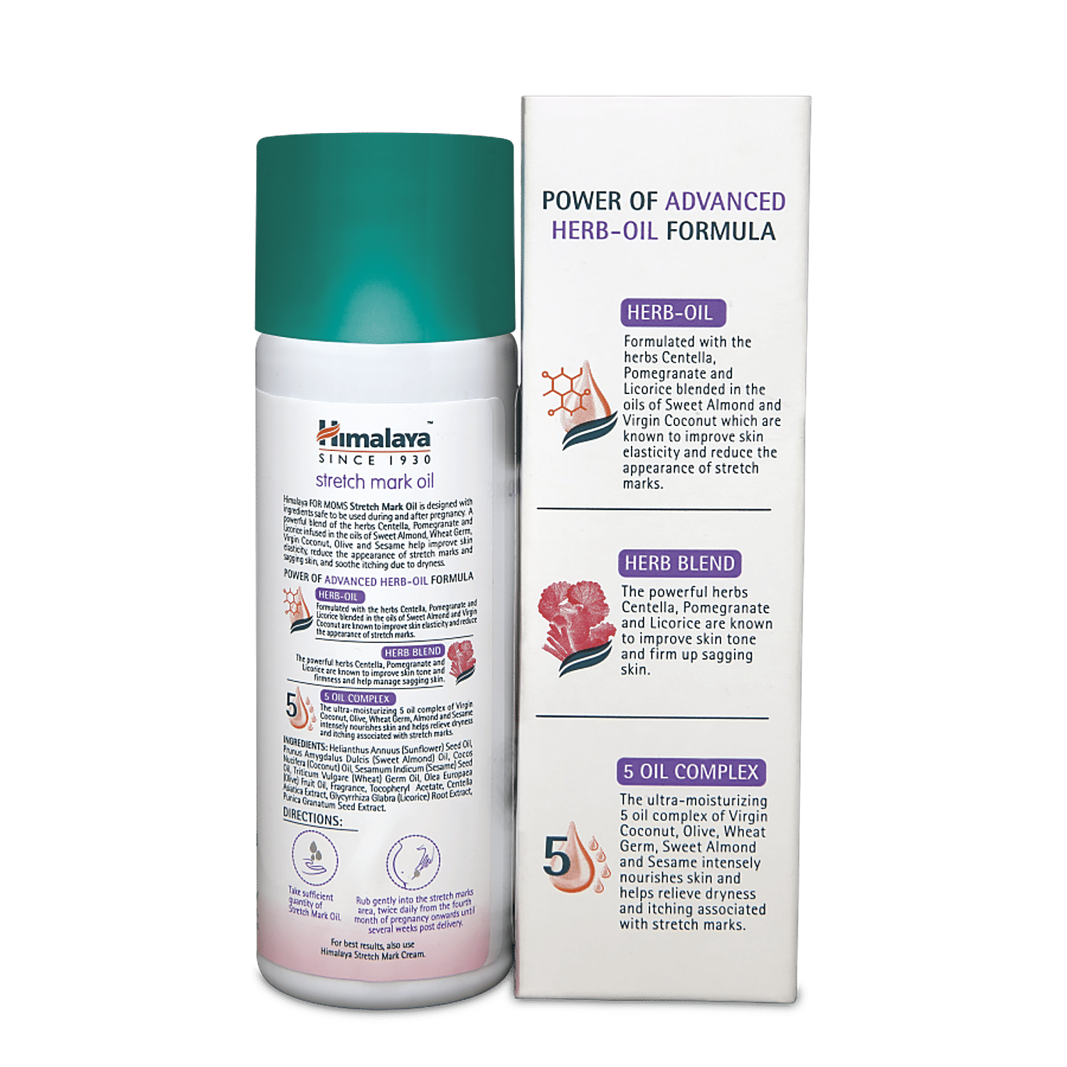 stretch mark oil himalaya