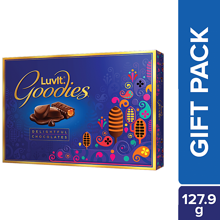 LuvIt Goodies Chocolates Assorted Gift Pack, Gift for Marriage ,Birthday  ,Anniversary