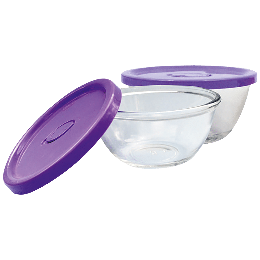 George Stevenson Geslaagd thuis Buy Yera Glass Bowl - With Lid, Polo, High Quality, Sturdy Online at Best  Price of Rs 149 - bigbasket