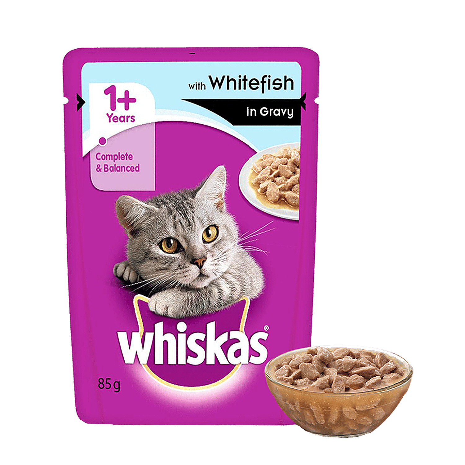 whiskas cat food pouches
