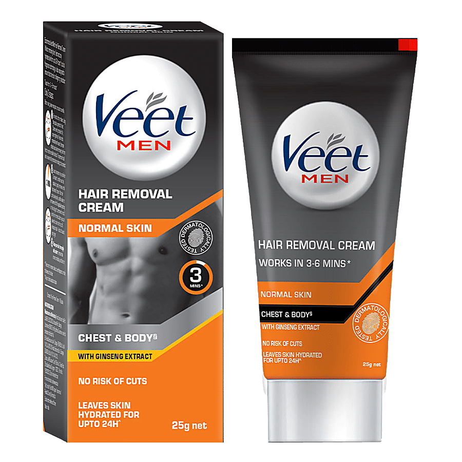 Buy Veet Hair Removal Cream For Men - Normal Skin Online at Best Price of  Rs 63 - bigbasket