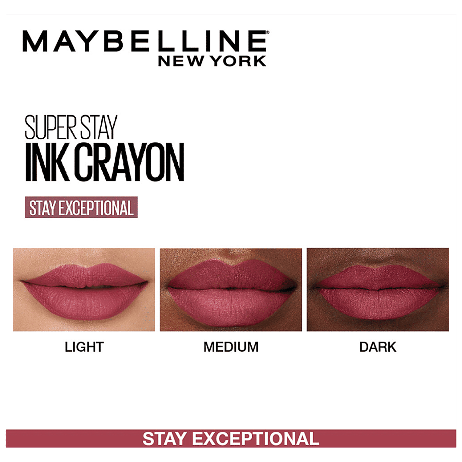 stay exceptional maybelline