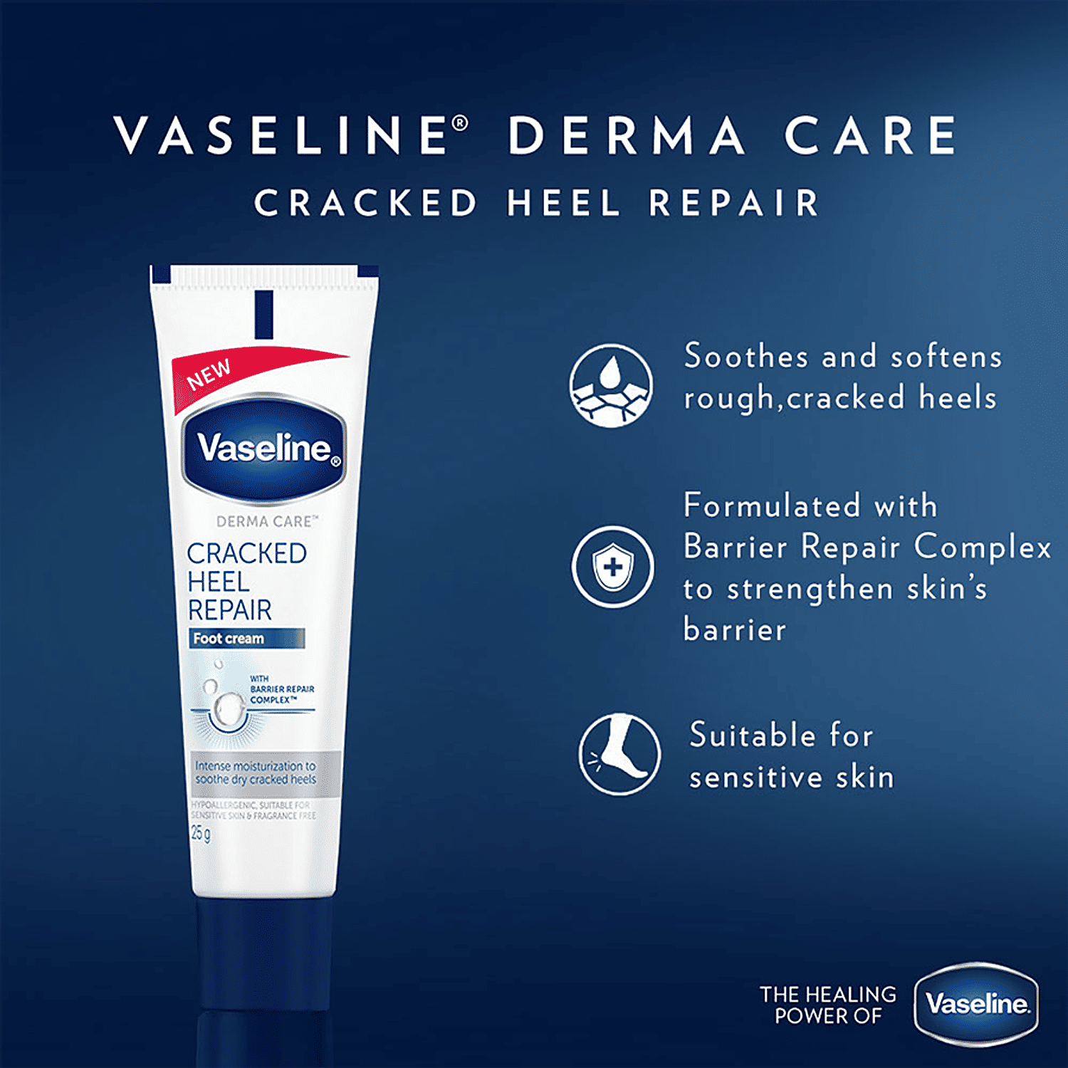 vaseline cracked heel