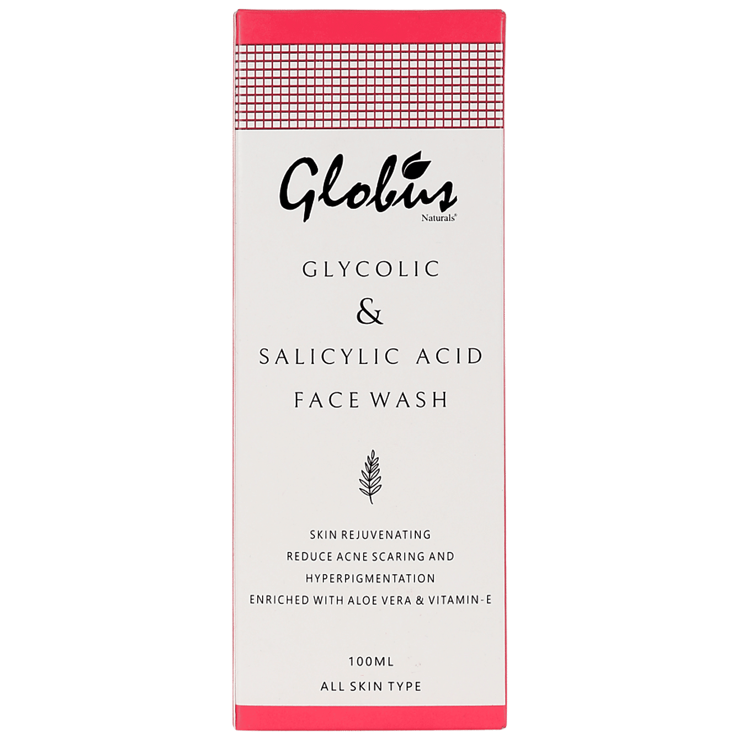 globus remedies glycolic acid and salicylic acid face wash