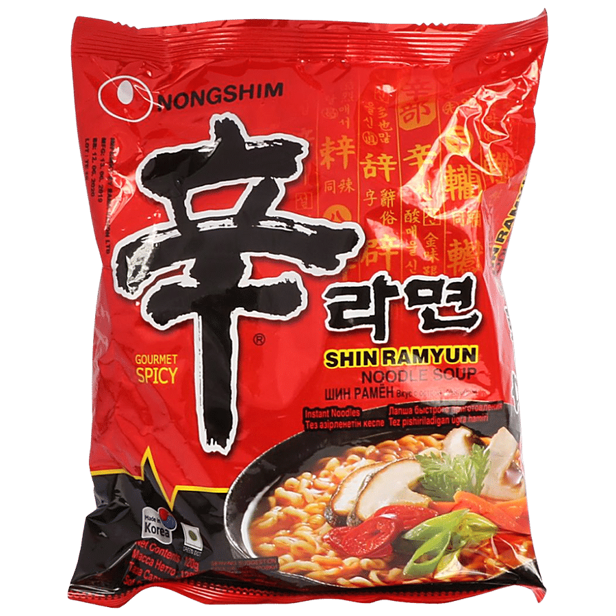 Buy NONGSHIM Kimchi Ramyun Soup Noodle Online at Best Price of Rs 129 -  bigbasket