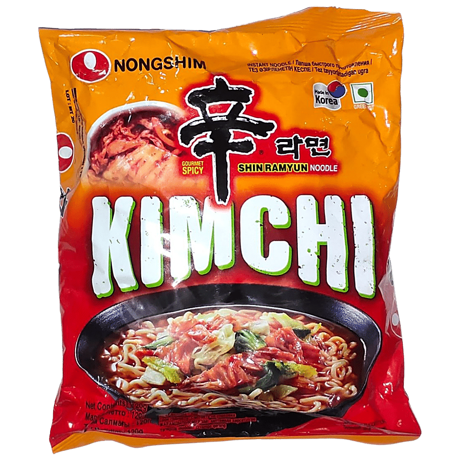 Buy NONGSHIM Kimchi Ramyun Soup Noodle Online at Best Price of Rs 129 -  bigbasket