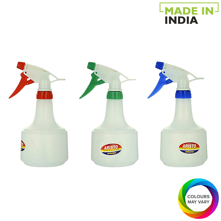 Buy Aristo Plastic Spray Bottle - Assorted Colour, 1 L Online at Best Price  of Rs 49 - bigbasket