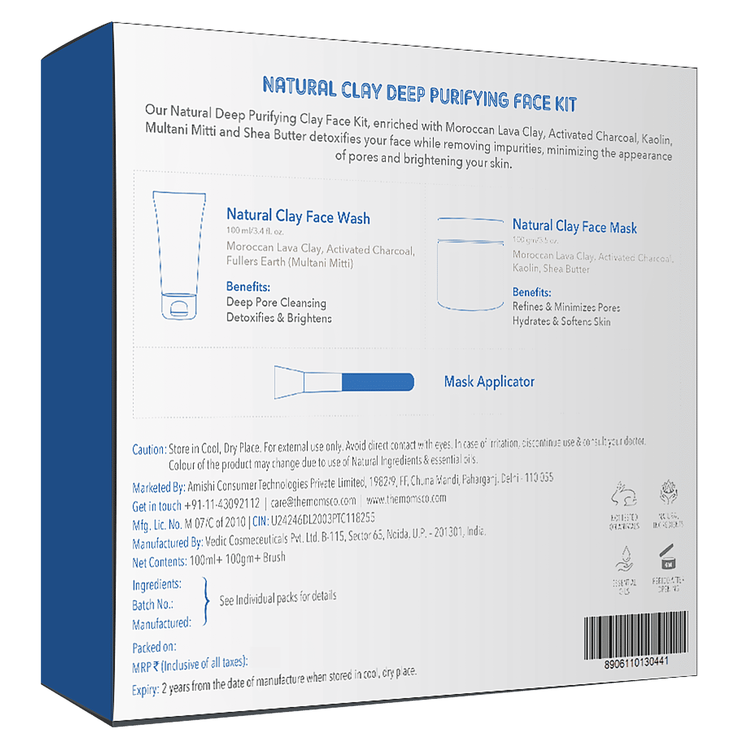 the moms co natural clay face wash