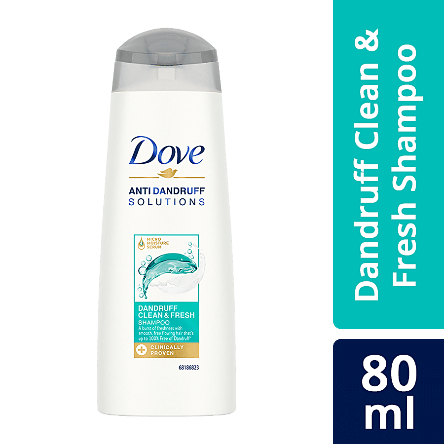 Buy Dove Anti-Dandruff Solutions Dandruff Clean & Fresh Shampoo, Clinically  Proven Online at Best Price of Rs 72 - bigbasket