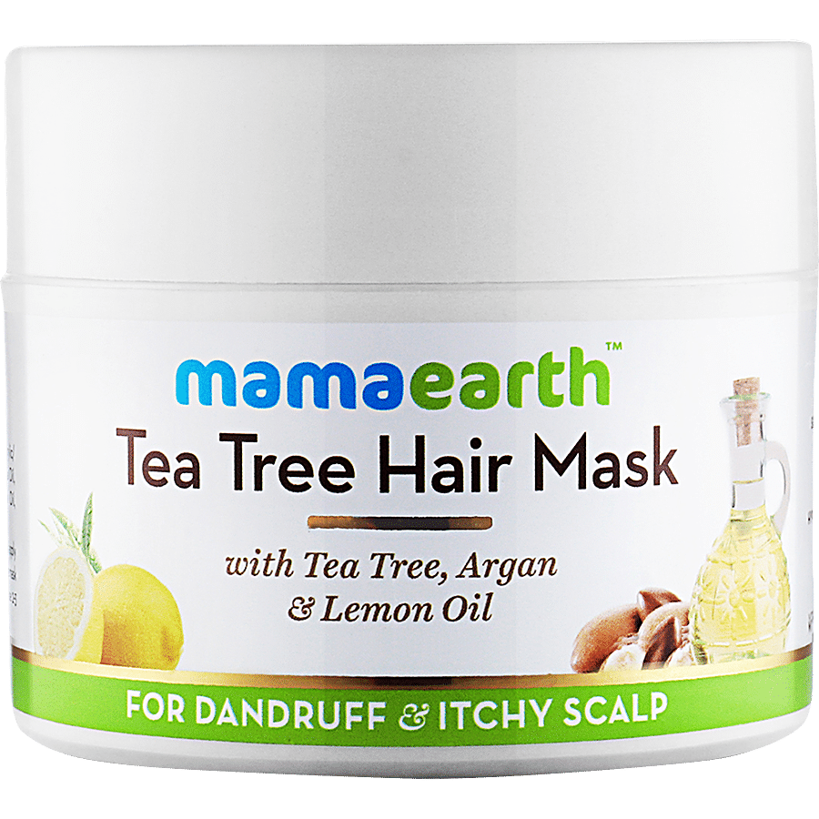 Buy Mamaearth Hair Mask With Tea Tree & Lemon Oil - Dandruff Control & Itch  Treatment Online at Best Price of Rs  - bigbasket