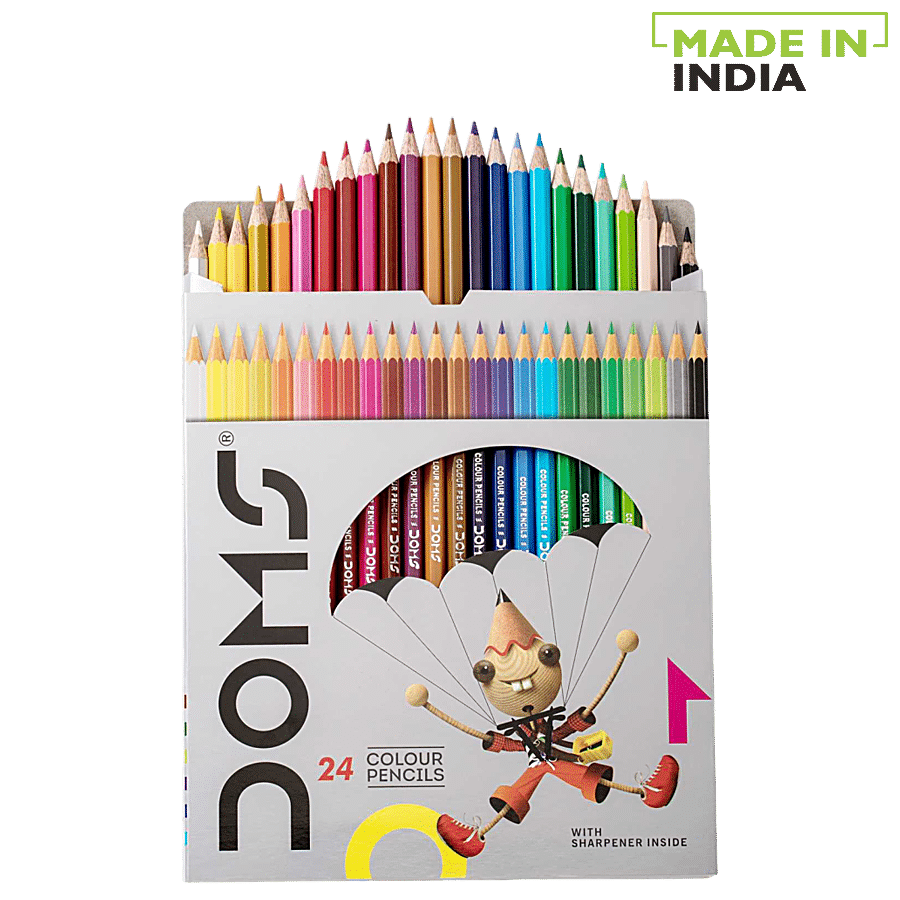 Buy Doms Colour Pencils Full Size Online At Best Price Bigbasket