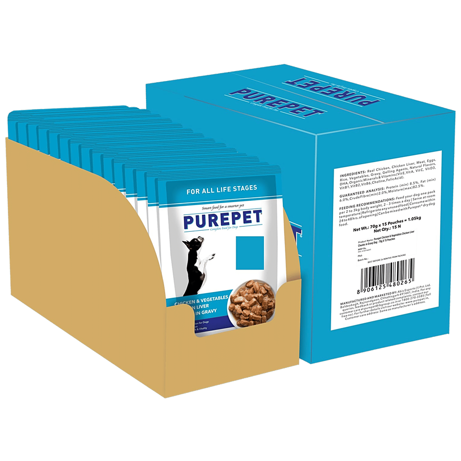 Buy Purepet Wet Dog Food Chicken Vegetable Chunks In Gravy Online At Best Price Bigbasket