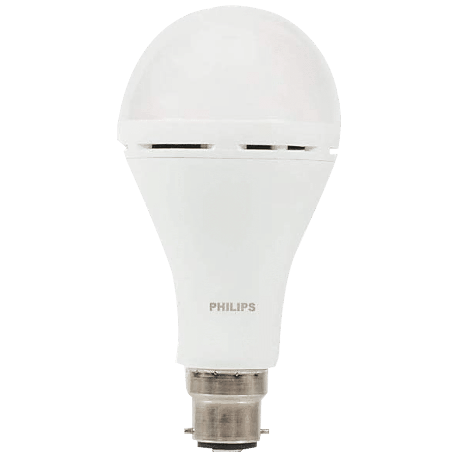 Philips 12W Emergency Bulb | Rechargeable Emergency Bulb for Power Cuts |  Backup : 4hrs, Cool Day Light,Pack of 1