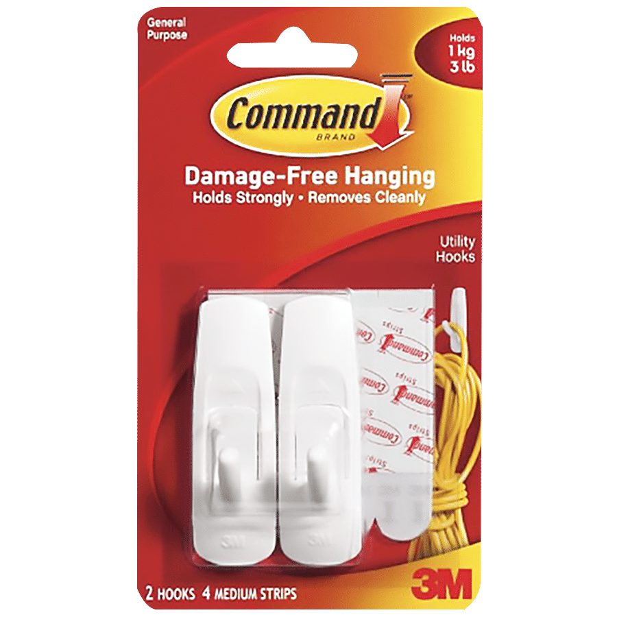 Buy Command Medium Utility Hooks Online at Best Price of Rs 139