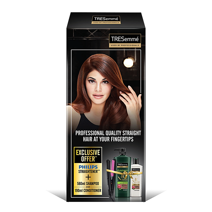 Buy TRESemme Nourish & Replenish Shampoo & Conditioner With Philips  Straightener Combo Online at Best Price of Rs 1977 - bigbasket