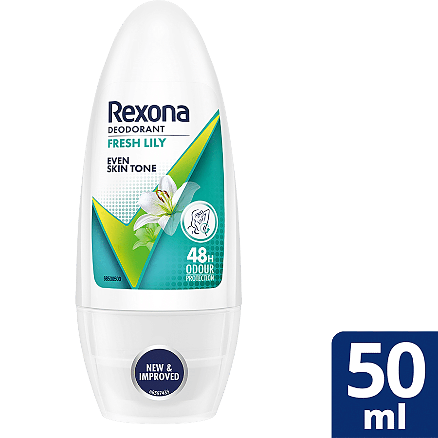 Buy Rexona Fresh Lily Whitening Underarm Roll On Deodorant For Women Online  at Best Price of Rs 202.5 - bigbasket