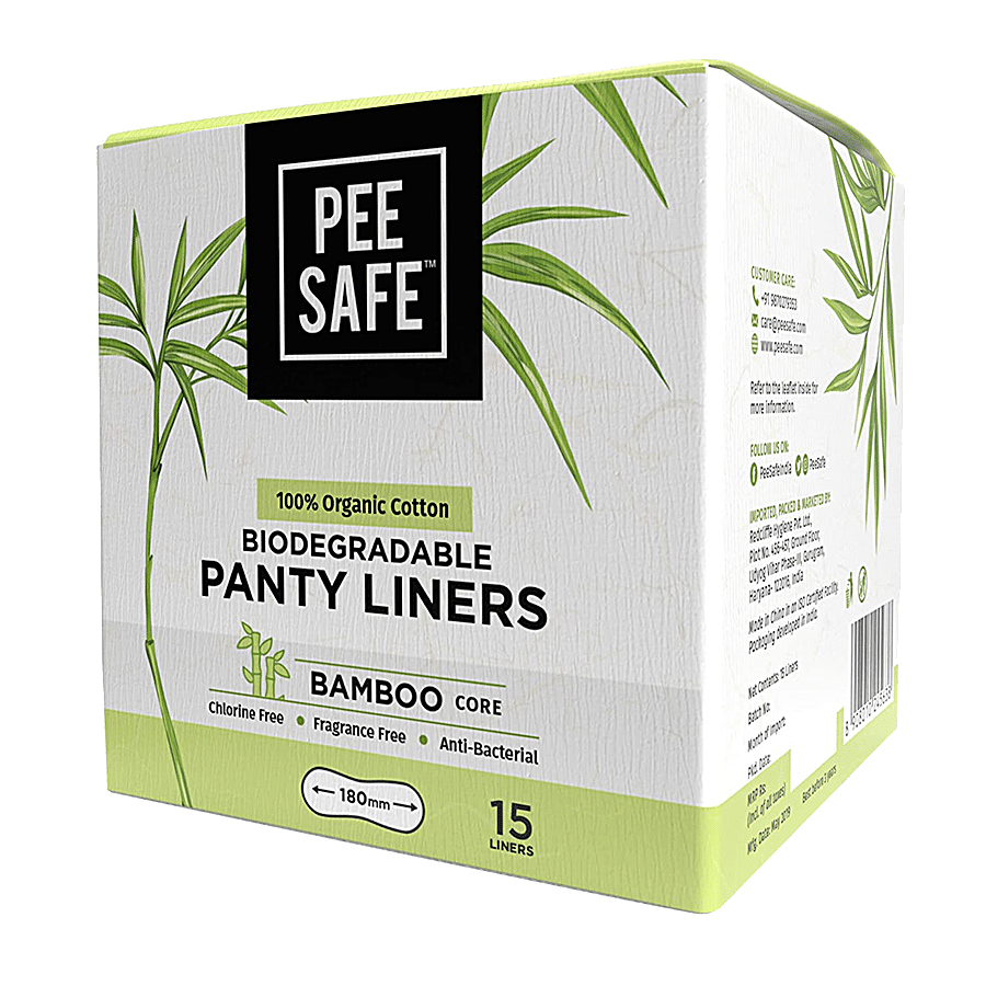 Buy Pee Safe Biodegradable Panty Liners Online at Best Price of Rs 199 -  bigbasket