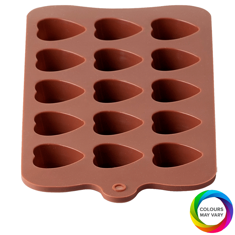 1pc Heart Silicone Molds for Baking - Chocolate Molds Silicone