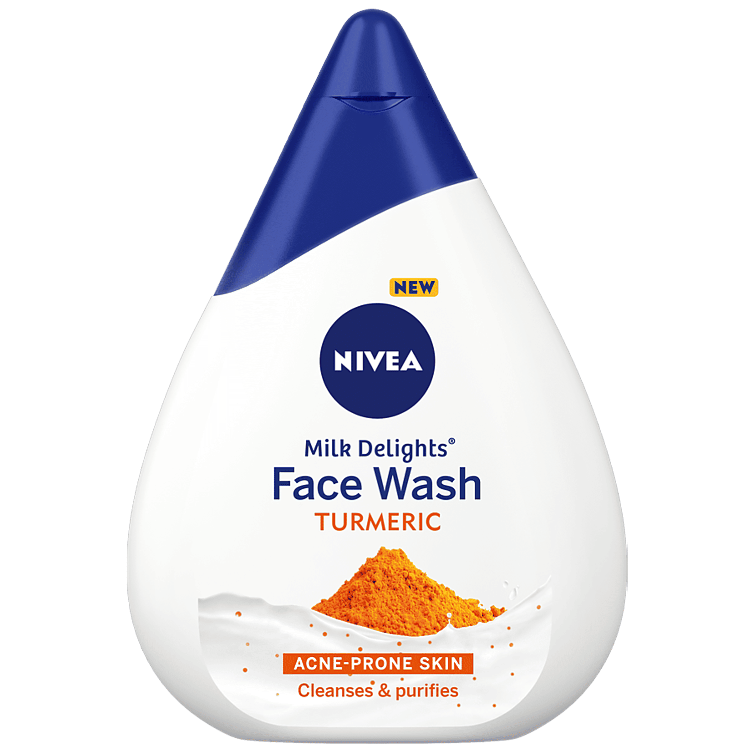 nivea delight milk face wash