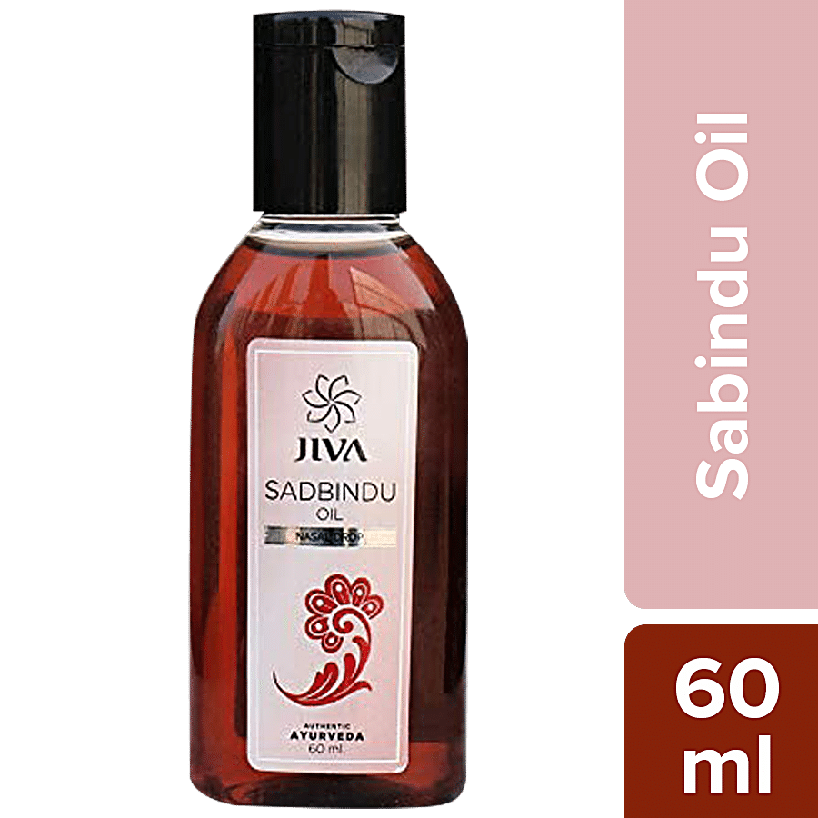 Buy Jiva Ayurveda Sadbindu Oil Nasal Drop - For Headaches, Eye Diseases &  Hair Problems Online at Best Price of Rs 110 - bigbasket